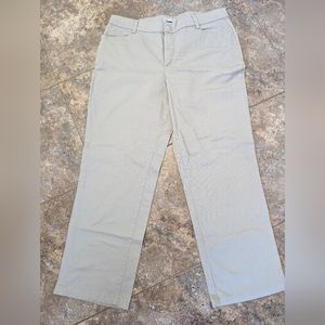 Women's Plus Size Khaki Color Dress Pants Size 18- Lee Brand